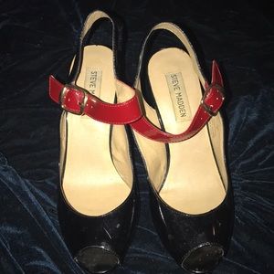 High Heels Patent Black